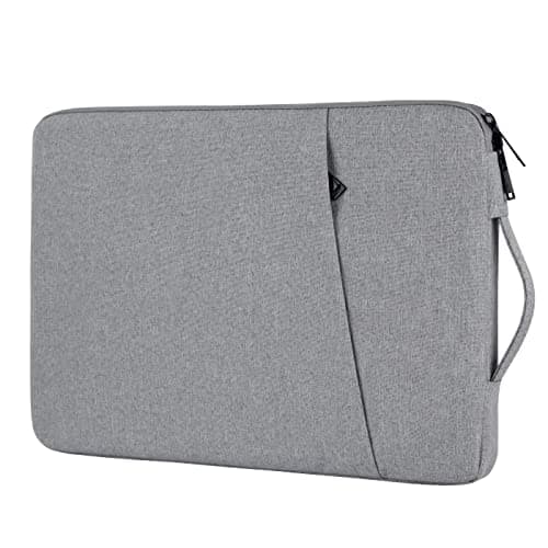 Chelory 15.6 Inch Laptop Sleeve for 16 Inch MacBook Pro Max 2019-2026, 15.6 Inch Laptop Notebook Bag Computer Ultrabook Chromebook Shockproof Water Resistant Protective Case Cover with Handle, Gray — view 5