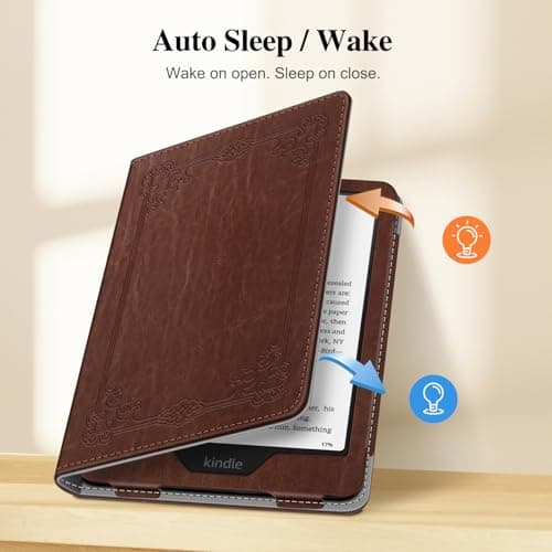 FINTIE Folio Case for Kindle Paperwhite 12th/11th Gen & Kindle Colorsoft — view 3