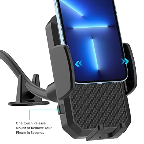 VEN-DENS Car Phone Holder for Windshield/Dashboard, Phone Mount for Truck — view 3