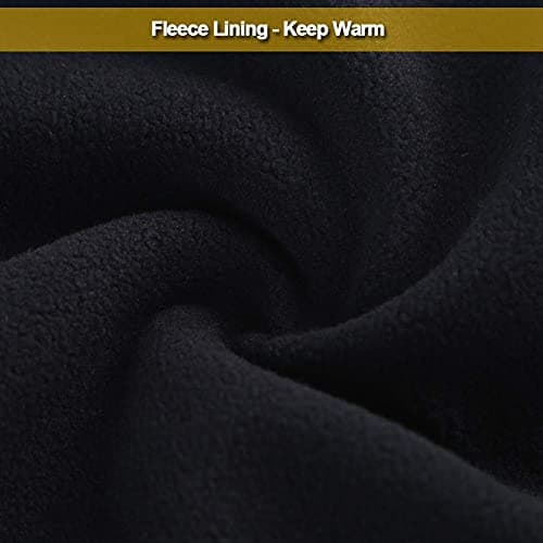 Sireck Cold Weather Balaclava Ski Mask, Water Resistant and Windproof Fleece Thermal Face Mask, Hunting Cycling Motorcycle Neck Warmer Hood Winter Gear for Men Women — view 4