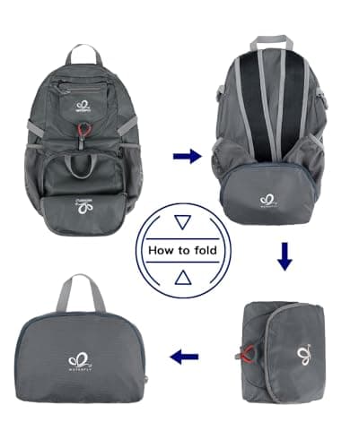 Waterfly Ultra Lightweight Foldable Backpack: 20L Packable Rucksack — view 6