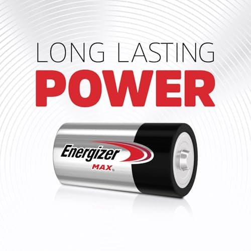 Energizer Max C Batteries (4 Pack) - 1.5V Battery LR14 - Long Lasting Power - Kids Toys, Radios, Flashlights, Torches, Lanterns, Portable Medical Devices and Monitors - 10 Year Shelf Life — view 2