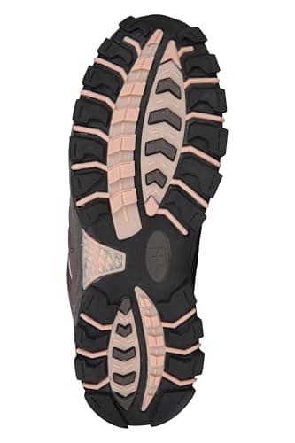 Mountain Warehouse McLeod Wide Fit Women Walking Shoes Dark Bro 6 — view 5