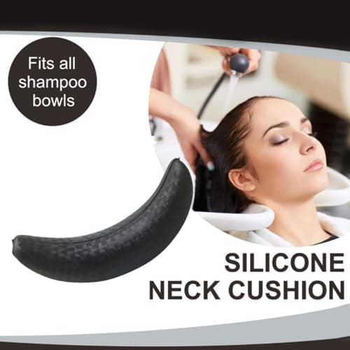 Shampoo Bowl Neck Rest Cushion Black Pva U Shaped Sponge — view 5