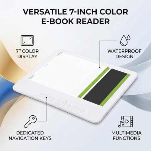GOWENIC Ebook Reader with Case 7 Inch 16GB Gift — view 3