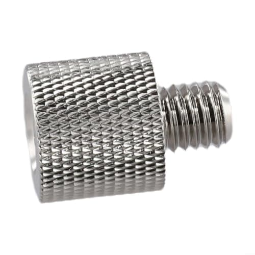 ARMYJY Stainless Steel for m10 to 3/8 Adapter for JPC Antennas - Weather Resistant Ham Radio Accessory for Travel(Silver) — view 3