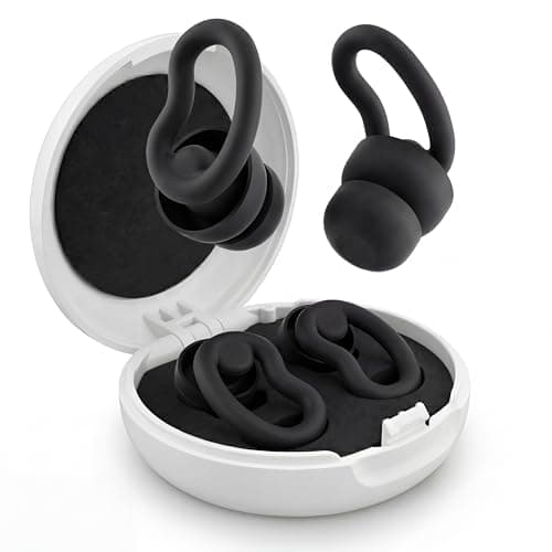 Ear Plugs for Sleep, Reusable Noise Cancelling Ear Plugs for Side Sleepers