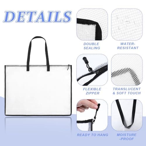 SynHHergyx Art Portfolio Bag, 23 x 35 Inch Portfolio Folder for Artwork — view 3