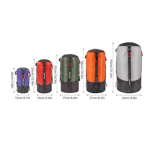 Ultra-light Compression Stuff Sack, 70D Sleeping Bag Stuff Sack — view 6
