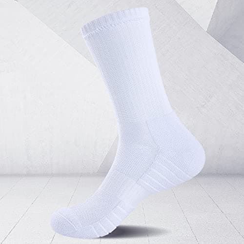 coskefy Sports Socks Thick Cushion Walking Thermal Crew Athletic Socks for Outdoor Work Hiking Trainer (6 Pairs) — view 2