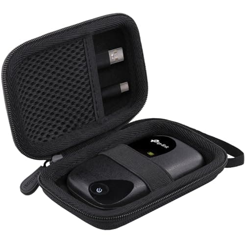 Aenllosi Storage Case for TP-Link M7000/M7010/M7200 4G Router, Black — view 2
