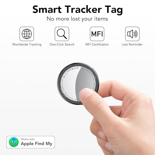 Tukio Air Tracker Tag-1 Pack [MFi Certified] for Apple Find My (iOS Only) — view 2