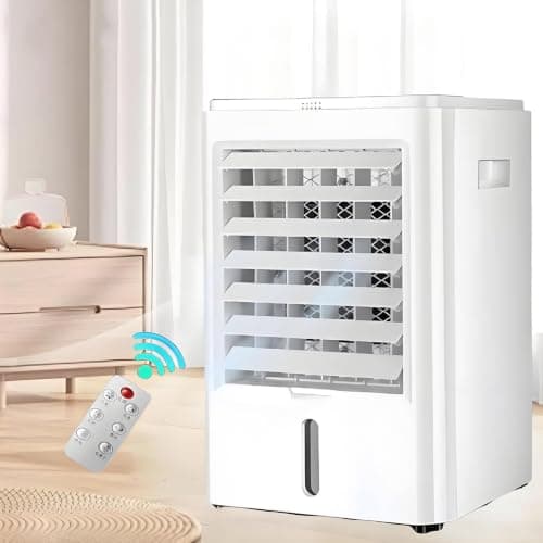SXXAZLDP Portable Air Conditioner, 4 in 1 Evaporative Cooler with Humidifier & Fan, 3 Speeds for Home Office Car Van, 12V AC Unit — view 2