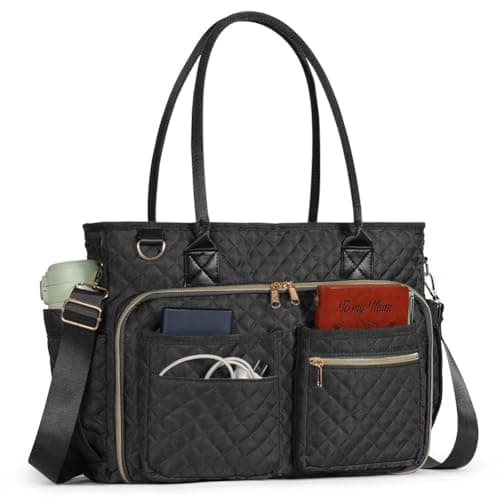 APXEL Laptop Bag Briefcase for Women Large Laptop, 15.6 inch Teacher Bag