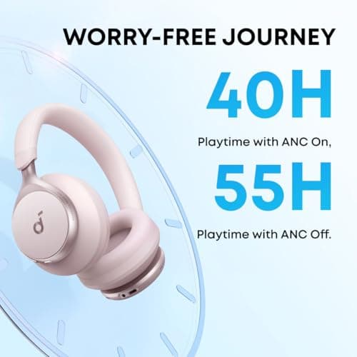soundcore Anker Space One, Adaptive Active Noise Cancelling Headphones — view 6