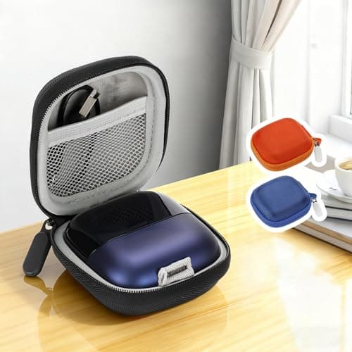 Shaver Case with Lightweight Storage Pouches, on the Go, Black — view 5