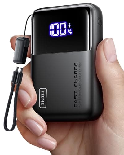 INIU Laptop Power Bank, Smallest 20000mAh 65W Fast Charging Battery Pack