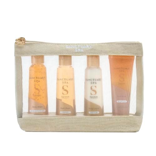Sanctuary Spa Signature Everyday Escape Gift Set for Women, Bath Float, Body Wash, Body Scrub & Body Lotion Travel Set, Jasmine, Grapefruit & Vanilla Fragrance — view 4