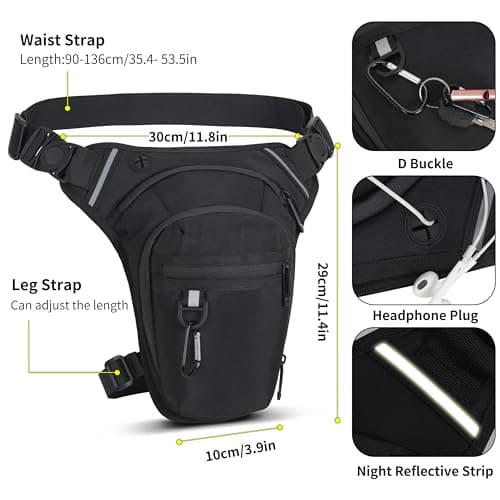AIRCBC Leg Bag Men Women Multifunctional Thigh Bag Motorcycle — view 5