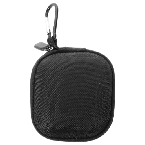 Portable Razor Case for Travel, Nylon Black Storage Bag for Shaving Tools