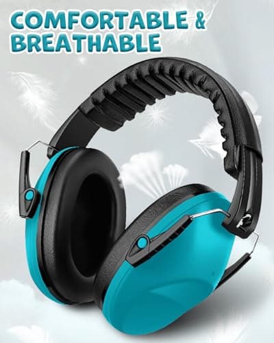 Lorrtta Kids Noise Canceling Earmuffs – Adjustable & Soft Hearing Protection for Children, Great for Sleep, Travel, Focus & Autism Sensitivity — view 5