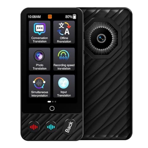YUKERMARB Portable Language Translator Device, Metal Design, Translation, Voice and Photo Translation, Travel Translator for Multilingual Communication — view 4