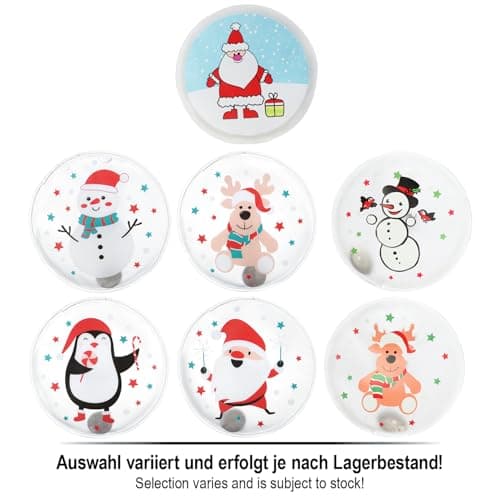 com-four® 4x Reusable Hand Warmers, Christmas Pocket Heaters — view 4