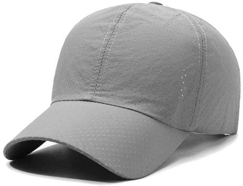 LIMHOO Quick-Dry Mesh Baseball Cap Lightweight Breathable Running Cap