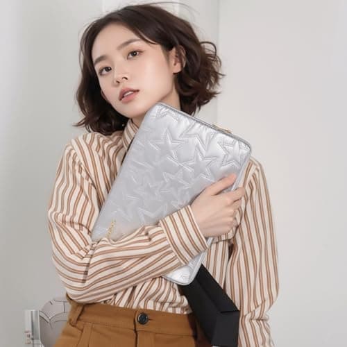 Vinterfint 15 16 inch Laptop Sleeve Case for 15"MacBook Pro/Air M5 M4,16" MacBook Pro M5 M4,15" Surface Laptop 6,15"IdeaPad Slim 5i Gen 9｜3i Gen 8/9,16.3" XPS 16,HP ThinkPad Notebook Bag Cover,Silver — view 4