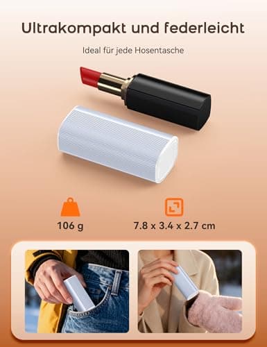 RORRY Hand Warmers Rechargeable 2 Pack, 10000mAh 360° Heating Magnetic Electric Hand Warmer, 24Hrs Warmth Portable Reusable Pocket Heater for Golf Camping Hunting Gifts for Men Women, Blue — view 4