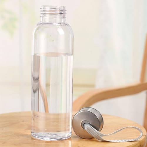 Sports Water Bottle, 300ml/400ml/50ml Drinks Bottle with Lid. Leak Proof BPAFree Clear Plastic Water Bottles for Adults Women Men Kids Gym School Cycling Running Hiking Travel Outdoor 300ml — view 3