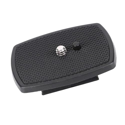 ABS Plastic Quick Release Plate Mount Board Portable Lightweight for Yunteng VCT668 ST666 690 Camera Mount Plate Black 35x35mm (Applicable to Yunteng Allegro (35 * 35mm))
