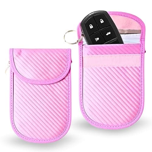 Faraday Pouch for Car Keys - Anti-Theft Car Key RFID/NFC Signal Blocker