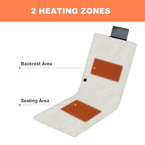 USB Heated Seat Cushion for Office Chair, 3 Heat Settings — view 2