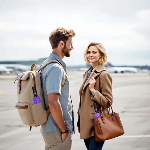 RusuiQinsan Compact Umbrella, Windproof Strong, Folding Travel Umberella, Pocket Sun Umbrella for Men & Women(Purple) — view 3
