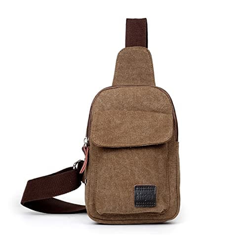 VaiKanhai Canvas Satchel Casual Body Handbag Messenger Shoulder Bag Projector, coffee, One Size — view 4