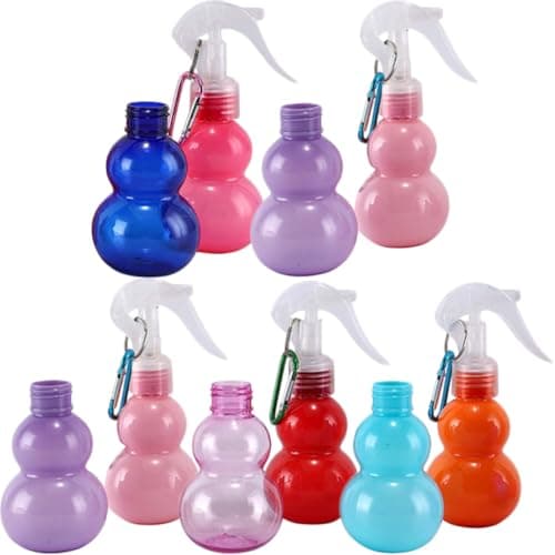 DIYEAH Pet Spray Bottles with Carabiner 10 Pack 100ml for Travel