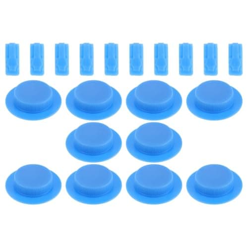 20pcs Vacuum Storage Bag Valve Caps and Sealing Clips for Space Bags