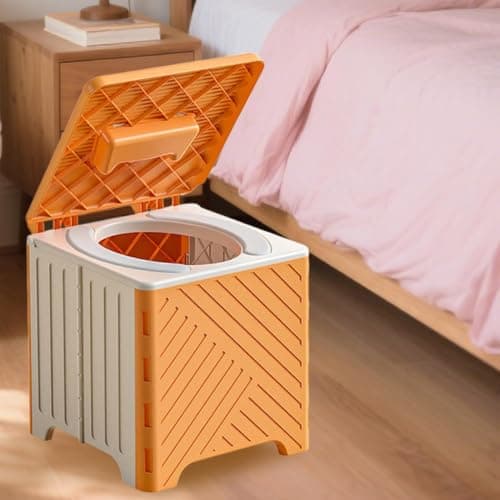 Portable Bathroom Camping Folding Toilet Mobile Adult with Bags for Travel — view 6