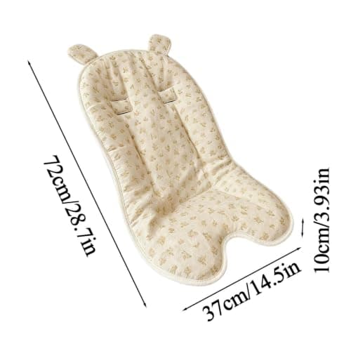 Stroller Seat Pad - Five Point Harness Slot, Breathable — view 5