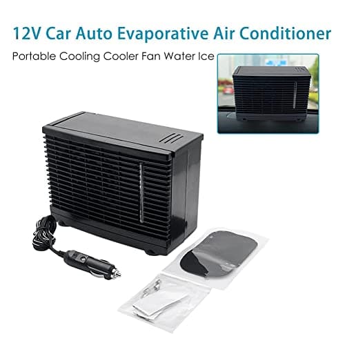 Dedjgoo Car 12V Air Conditioner Fan Portable Cooler for All Season Driving — view 3