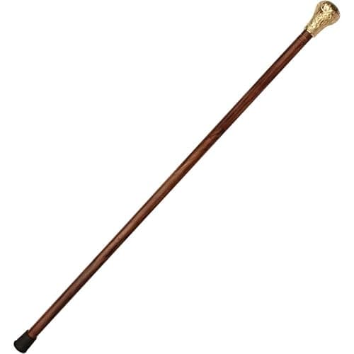 Ajuny Wooden Walking Stick for Men Women Seniors Knob Style 36 Inch Canes — view 2