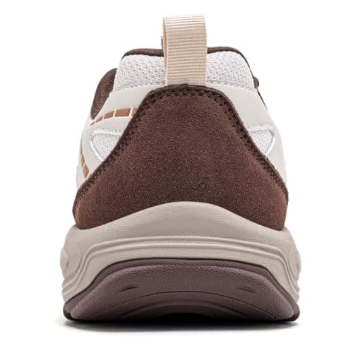 HOBIBEAR Barefoot Minimalist Shoes Womens Mens Lightweight Comfortable Wide Toe Fashion Sneakers Brown — view 5