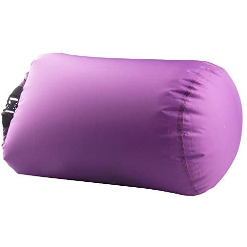 Inzopo Waterproof Roll Top Compression Bag Dry Sack for Camping Floating - Purple, 80L — view 4