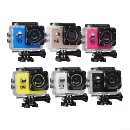 Waterproof Action Camera 4K 30fps Underwater 30M(Yellow) — view 6