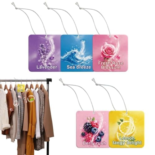 Closet Sachets 5 Pack Odor Eliminator Freshener Deodorizer