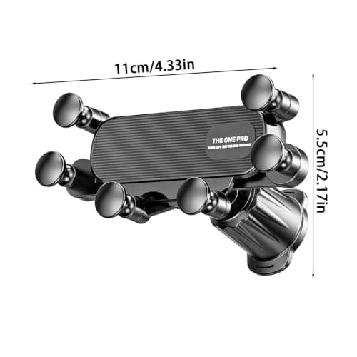 Air Vent Car Phone Holder Stable Silent Mount Stand — view 6