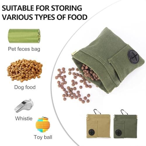 ChioSun Small Dog Treat Pouch,2pc Hands-Free Treats Pouch for Dog Training — view 6