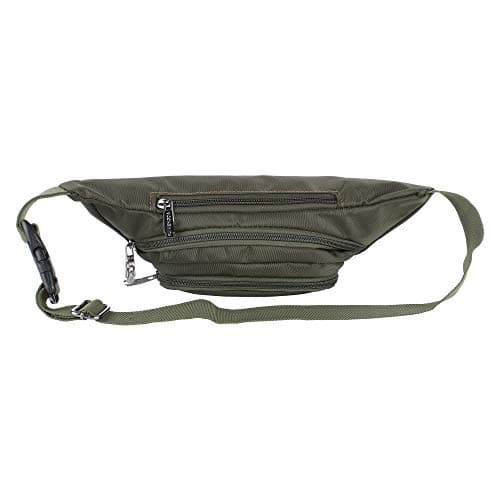 Bumbags and Fanny Packs for Running Hiking Waist Bag Outdoor Sport Hiking Waistpack for Men Women (Olive) — view 5