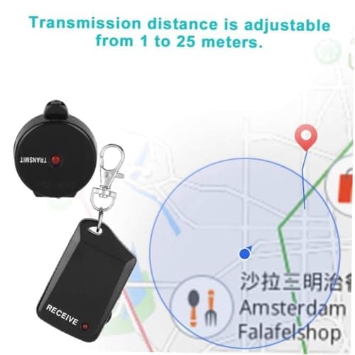 Qxckyag Wireless Anti Loss Device Anti Theft Alarm for Luggage Tracking — view 5
